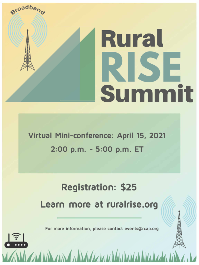 RuralRISE Virtual Mini-Conference, April 15 2021